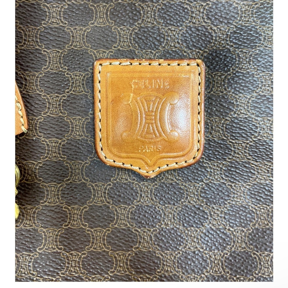 Celine Brown XL Macadam Weekender Bag - Picture 9 of 12